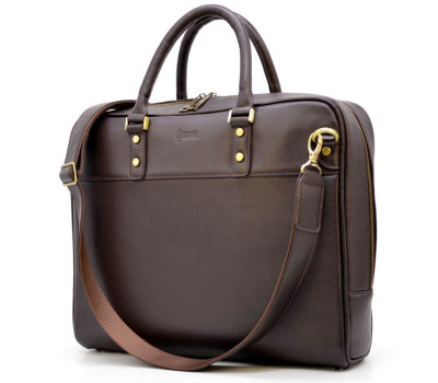 Чоловіча сумка-портфель з натуральної шкіри TC-4765-4lx TARWA