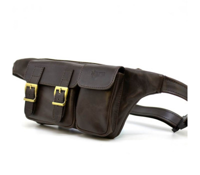 Напоясная сумка из натуральной кожи TC-3029-4lx TARWA