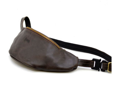 Стильная кожаная сумка на пояс TC-3036-4lx TARWA