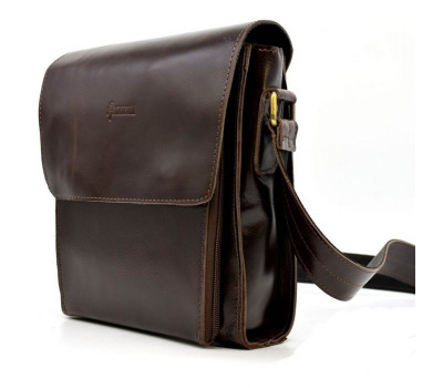 Чоловіча шкіряна сумка через плече GX-3027-3md TARWA