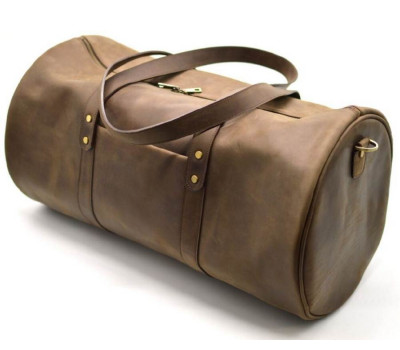 Дорожня cумка-бочонок з натуральної шкіри RC-5564-4lx TARWA