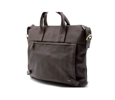 Кожаная мужская сумка коричневая TARWA, GC-7120-2md