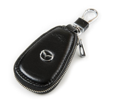 Автоключниця шкіра F633 Mazda black Podium