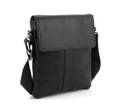 Мессенджер через плече чорний Tiding Bag 8678A