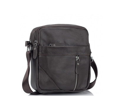 Чоловіча коричнева сумка через плече Tiding Bag M38-1031C