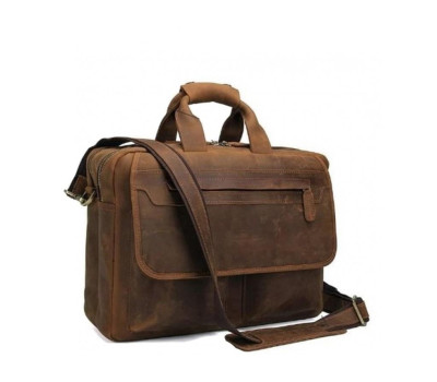 Сумка-портфель мужская кожаная Tiding Bag T29523B