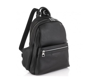 Жіночий чорний шкіряний рюкзак Olivia Leather NWBP27-007A