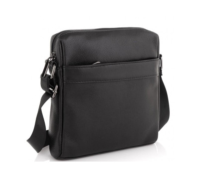 Чоловіча сумка через плече чорна Tiding Bag NM23-8017A