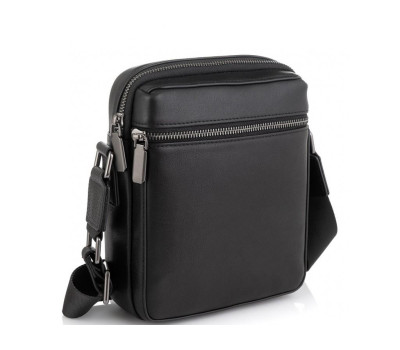 Чоловіча сумка через плече чорна Tiding Bag SM8-2156A