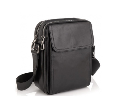 Сумка через плече чоловіча шкіряна Tiding Bag 8912A