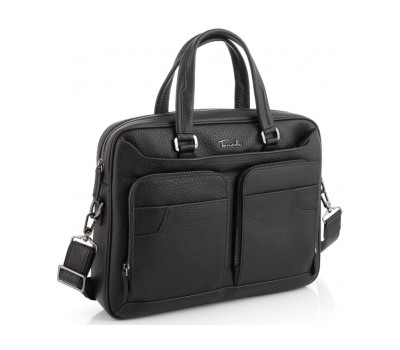 Ділова чоловіча шкіряна сумка для ноутбука Tavinchi TV-1001A