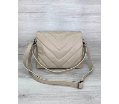 Жіноча сумка «Сара» бежева WeLassie