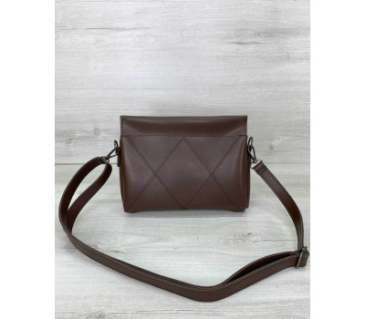 Жіноча сумка «Стелла» шоколадна WeLassie