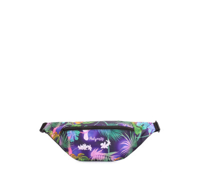 Сумка-бананка з тропічним принтом (banana-jungle)