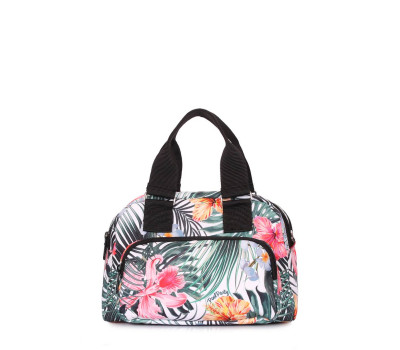 Сумочка з ременем на плечі і тропічним принтом (subway-tropic)