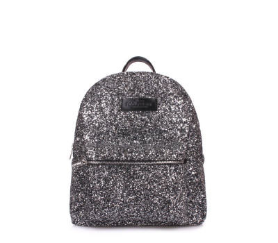 Рюкзак женский блестящий POOLPARTY Xs (xs-bckpck-glitter)