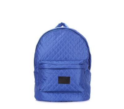 Рюкзак стеганый POOLPARTY (backpack-theone-brightblue)