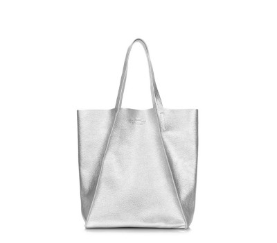 Шкіряна сумка POOLPARTY Edge (edge-silver)