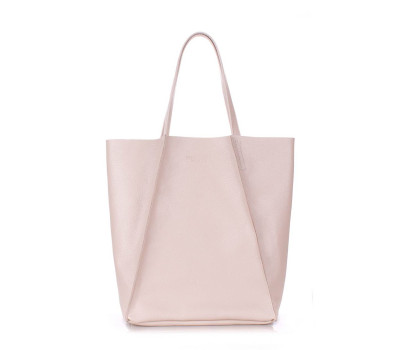 Шкіряна сумка POOLPARTY Edge (poolparty-edge-beige)