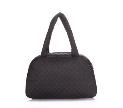 Стьобана сумка-саквояж POOLPARTY (ns4-eco-black)