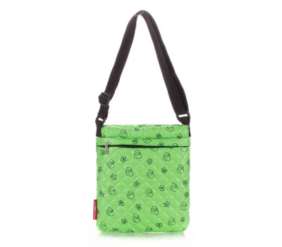 Сумка-планшет POOLPARTY з качечкою (pool-59-ducks-green)