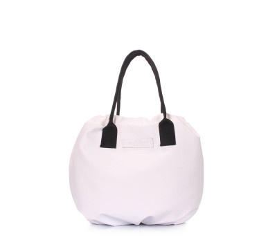 Біла сумка на зав&#39;язках Muffin (muffin-pu-white)