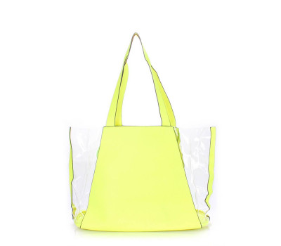 Прозора сумка POOLPARTY (pool-glass-yellow)