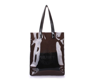 Прозора сумка POOLPARTY Toxic (toxic-black)