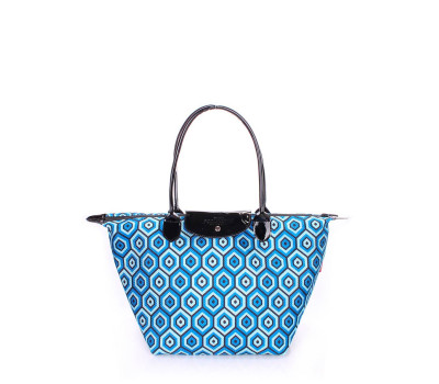 Сумка POOLPARTY з клапаном (pool80-blue-cells)