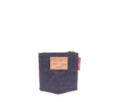 Джинсовий косметичка POOLPARTY Pocket (cosmetic-pocket-jeans)
