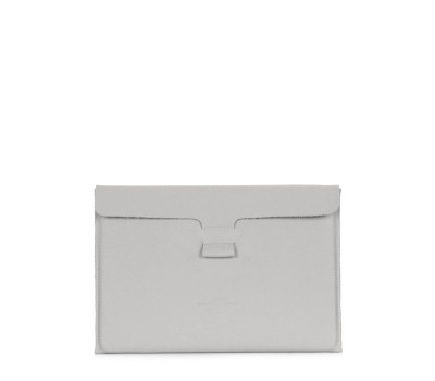 Шкіряний чохол для MacBook 13 "сірий (macbook-case-grey)
