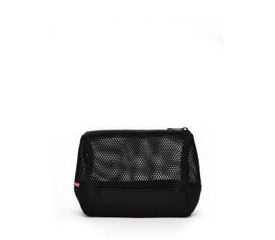 Косметичка-клатч POOLPARTY MESH (cosmetic-mesh-black)