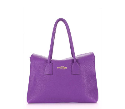 Шкіряна сумка POOLPARTY Sense (sense-violet)
