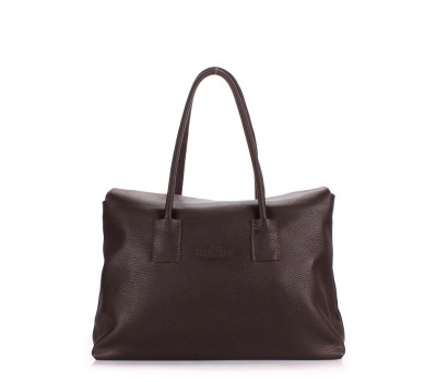 Шкіряна сумка POOLPARTY Sense (sense-brown)