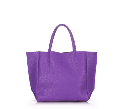 Шкіряна сумка POOLPARTY Soho (poolparty-soho-violet)