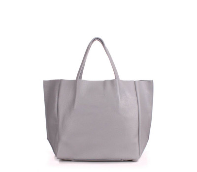 Шкіряна сумка POOLPARTY Soho (soho-grey)