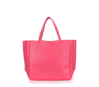 Шкіряна сумка POOLPARTY Soho (poolparty-soho-pink)