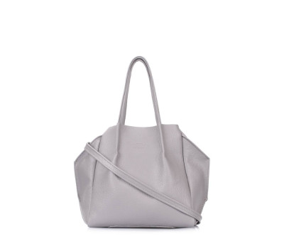 Шкіряна сумка POOLPARTY Soho Remix (soho-remix-grey)