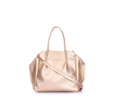 Шкіряна сумка POOLPARTY Soho Remix (soho-rmx-gold)