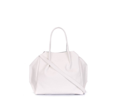 Шкіряна сумка POOLPARTY Soho Remix (soho-rmx-white)