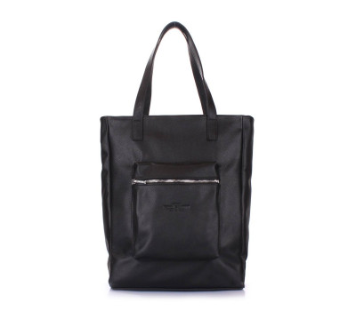 Шкіряна сумка POOLPARTY Spirit (spirit-black)