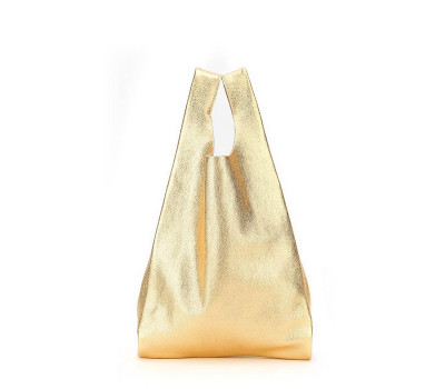 Шкіряна сумка POOLPARTY Tote (leather-tote-gold)