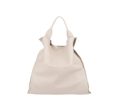 Бежева шкіряна сумка Bohemia (bohemia-beige)