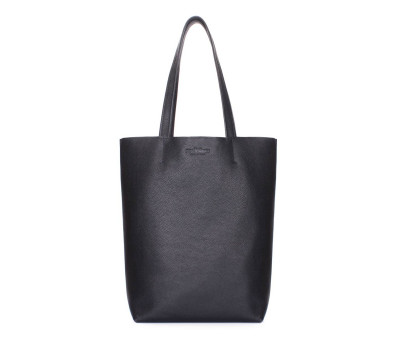 Шкіряна сумка-шоппер Iconic (iconic-black)