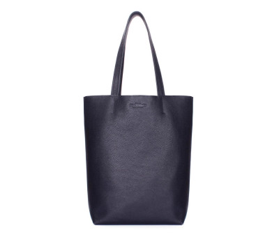 Шкіряна сумка-шоппер Iconic (iconic-darkblue)