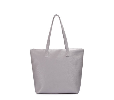 Сіра шкіряна сумка Secret (secret-grey)