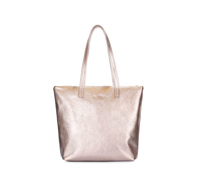 Золота шкіряна сумка Secret (secret-gold)