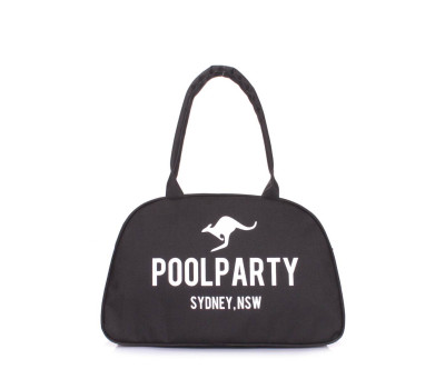 Міська сумка-саквояж POOLPARTY (pool-16-oxford-black)