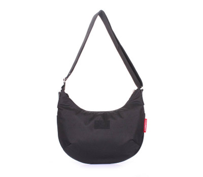 Жіноча сумка з ременем на плече POOLPARTY (pool-92-oford-black)