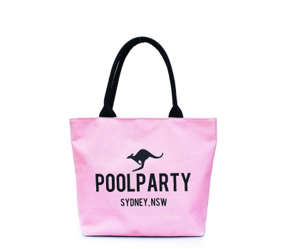 Коттоновая сумка POOLPARTY (pool-9-rose)